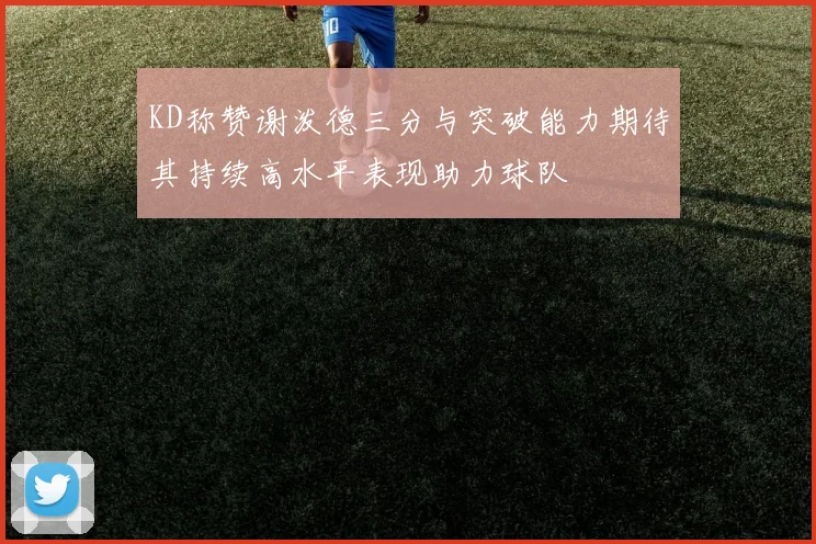 KD称赞谢泼德三分与突破能力期待其持续高水平表现助力球队